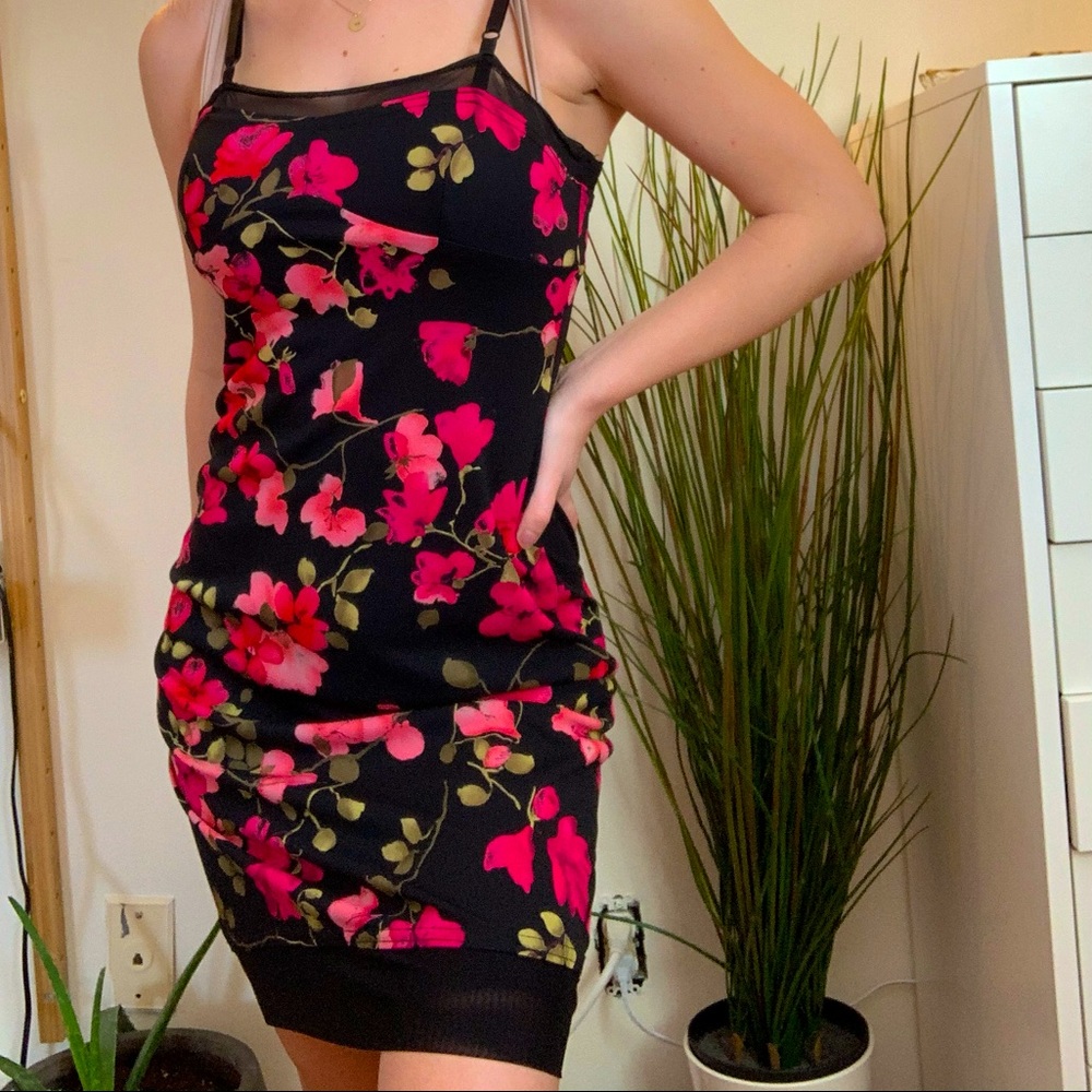 Vintage Floral Dress